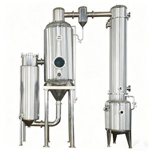 Evaporator Efek Tunggal Vakum 500kg/jam untuk Jus